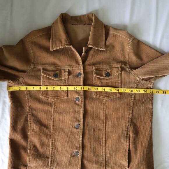 Light Brown Corduroy Jacket - Size M/L - Denver Hayes - Picture 5 of 12